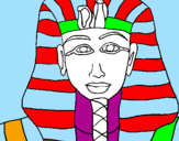 Coloring page Tutankamon painted byjack 3