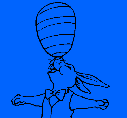 Juggling rabbit