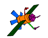 Coloring page Satellite painted bygabriel