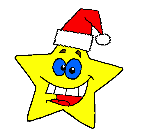 Coloring page christmas star painted byDARACH DUFFIN