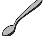 Coloring page Spoon painted bykinnary