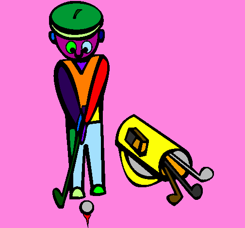 Coloring page Golf II painted bydav31