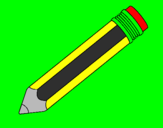 Coloring page Pencil II painted byjack