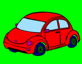Coloring page Modern car painted byAriana$