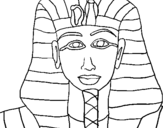 Coloring page Tutankamon painted byCati