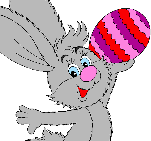 Rabbit and Easter egg II