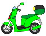 Coloring page Autocycle painted bypedro