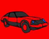 Coloring page Sports car painted byJOE