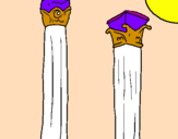 Coloring page Column painted byaiste112