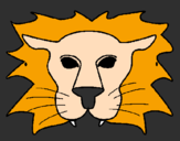 Coloring page Lion painted byTOTIY