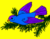 Coloring page Swallow painted bymichele