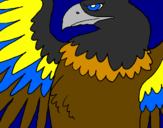 Coloring page Roman Imperial Eagle painted byJonas