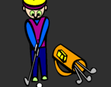 Coloring page Golf II painted byalex