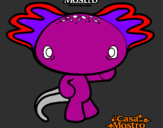 Coloring page Mostro 2 painted byvalerai