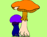 Coloring page Mushrooms painted byIratxe