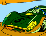 Coloring page Car number 5 painted bymario