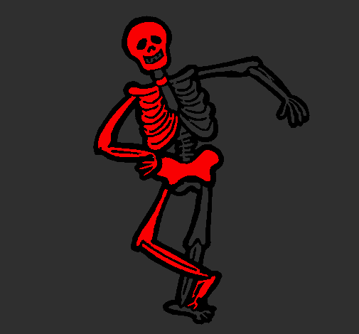 Happy skeleton