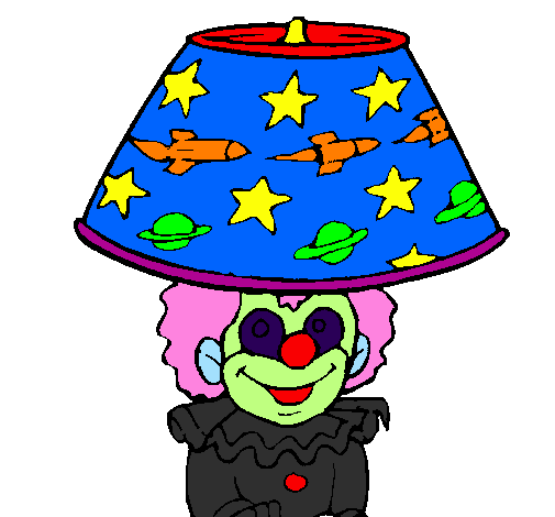 Lamp clown