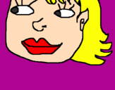 Coloring page Face II painted bylove45791