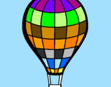 Coloring page Hot-air balloon painted byBELDEN    LEE