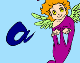 Coloring page Angel painted bycodresol     bueno