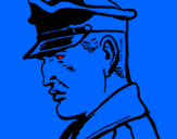 Coloring page Colonel painted byjake