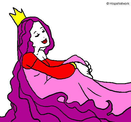 Relaxed princess