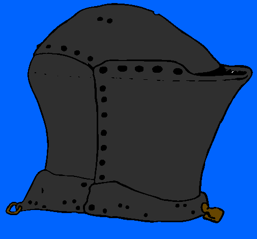 Knight's helmet