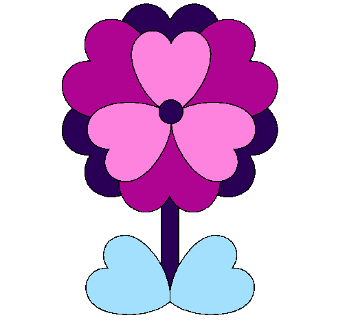 Heart flower