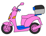 Coloring page Autocycle painted byYasmeny