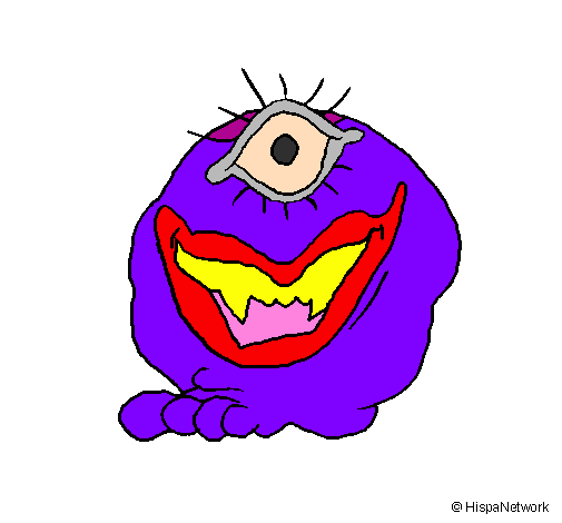 One-eyed monster