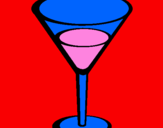Coloring page Cocktail painted bymariana