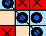 Coloring page Tic-tac-toe painted byjt carrot