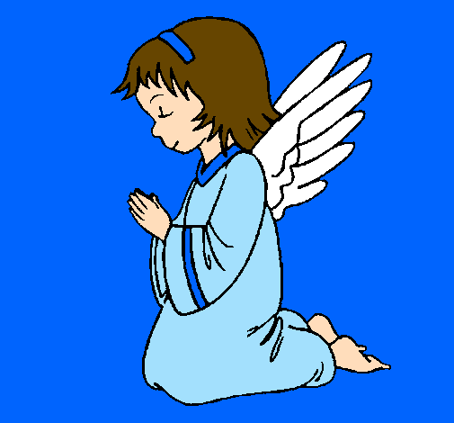 Angel praying