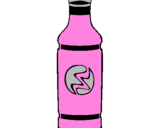 Coloring page Soft-drink bottle painted bydestiny pickrtt