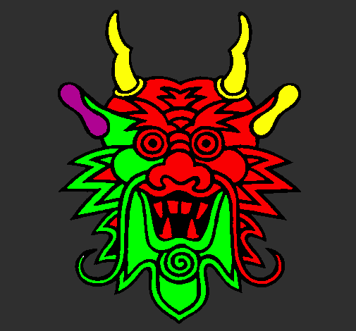Dragon face
