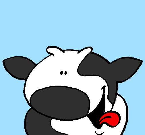 Smiling cow