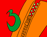 Coloring page Zipper painted bybetito