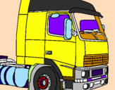 Coloring page Truck painted byMARIANCAYANES