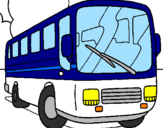 Coloring page Bus painted bybus