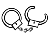 Coloring page Handcuffs painted byHabraken