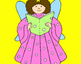 Coloring page Fairy painted bylily1234