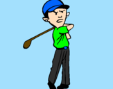 Coloring page Golf painted bysamuel