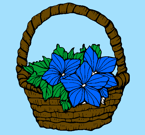 Basket of flowers 2