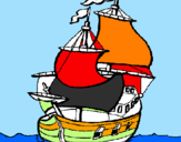 Coloring page Ship painted bymattiav