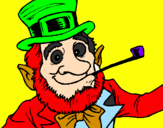 Coloring page Leprechaun painted byN3$1@