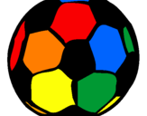 Coloring page Football painted byMax