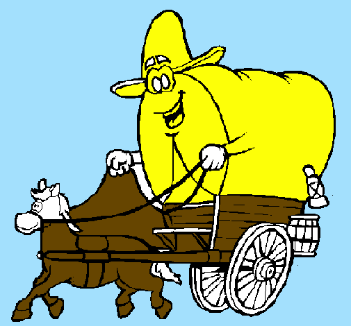 Cowboy wagon
