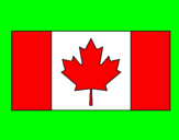 Coloring page Canada painted byanngela