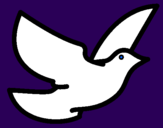 Coloring page Dove of peace painted byIratxe